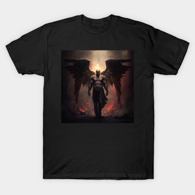 fallen angel T-Shirt by rocknerd